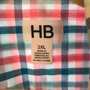2XL Harbor Bay Plaid Shirt